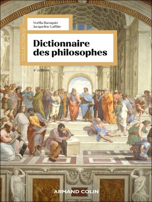 cover image of Dictionnaire des philosophes